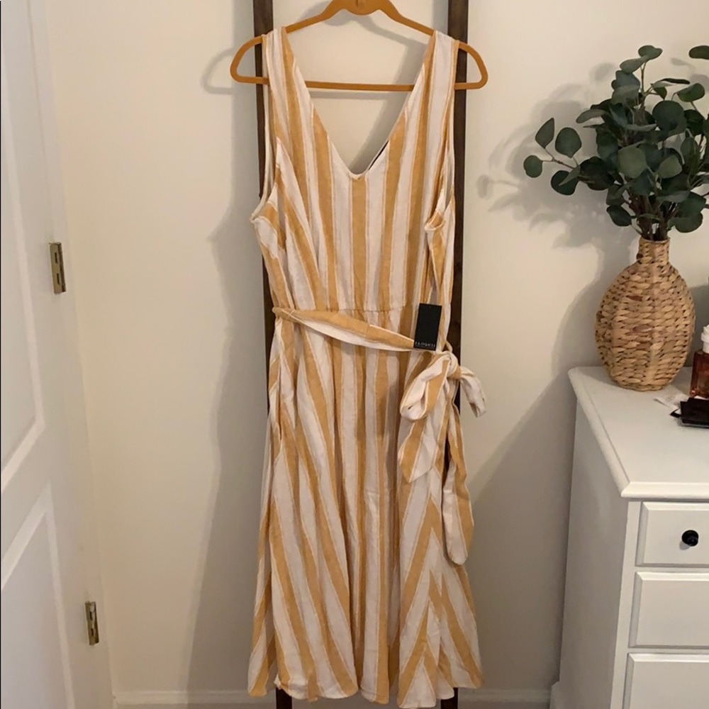 Eloquii Linen Dress